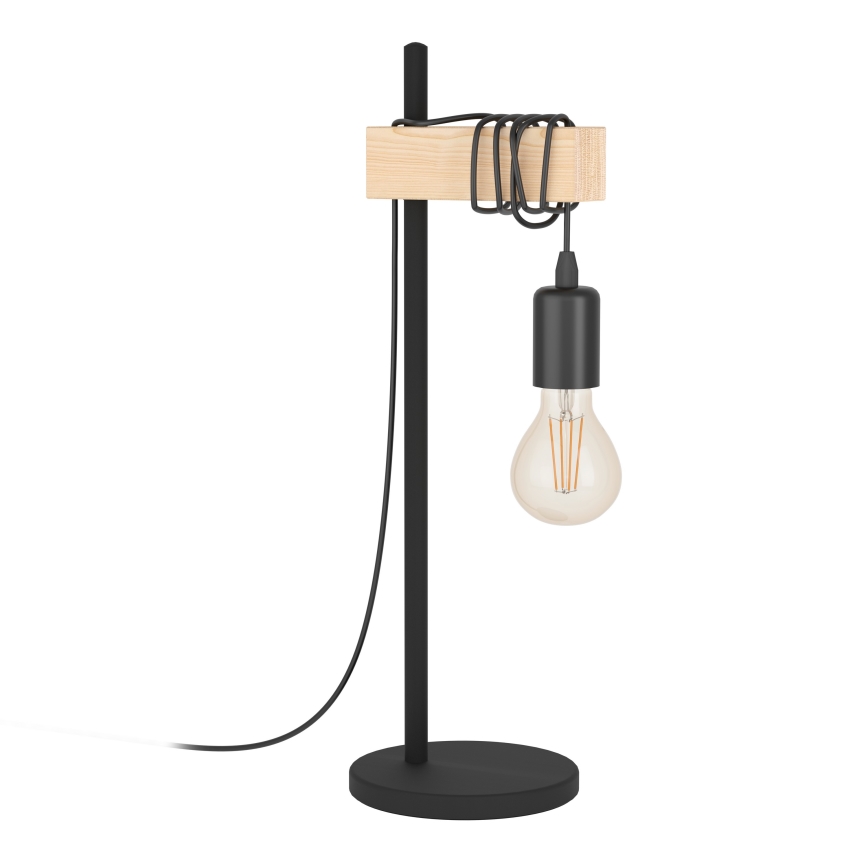 Eglo 55249 - Stona lampa TOWNSHEND 1xE27/10W/230V
