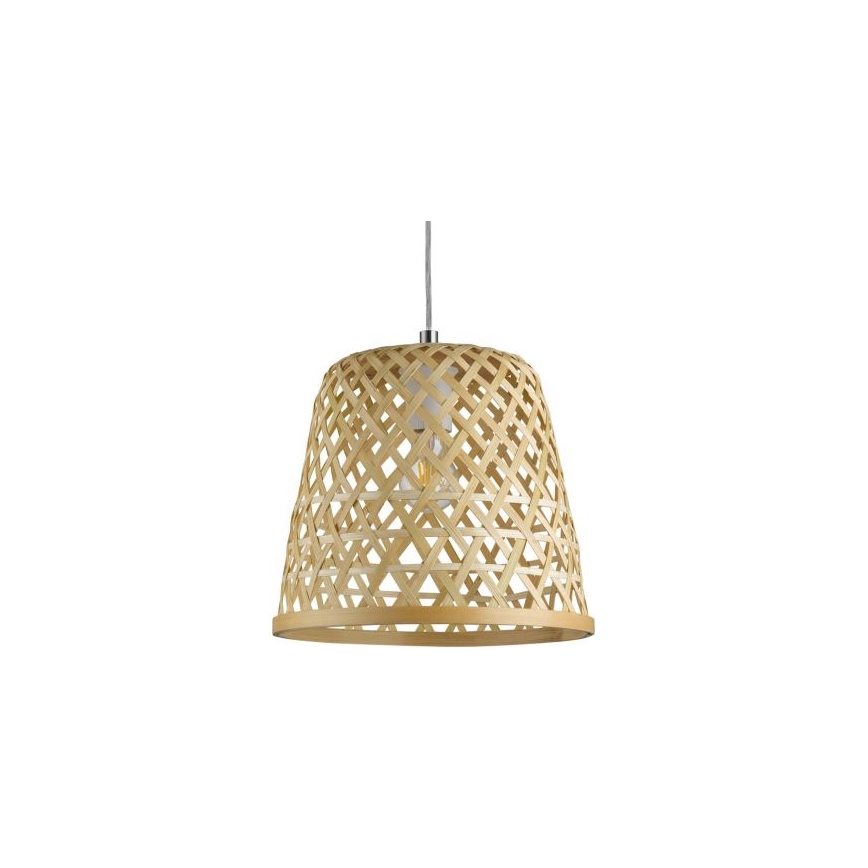 Eglo 55696 - Viseći luster KIRKCOLM na sajli 1xE27/60W/230V bež