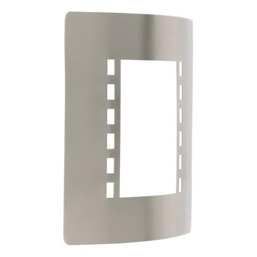 Eglo 55761 - LED spoljašnje zidno svetlo 1xE27/10W/230V IP44 mat hrom