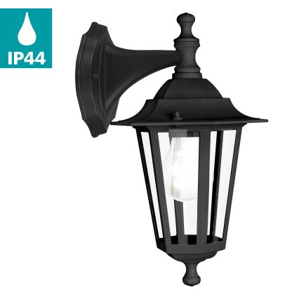 Eglo 55763 - LED spoljna zidna lampa 1xE27/4W/230V IP44 crna