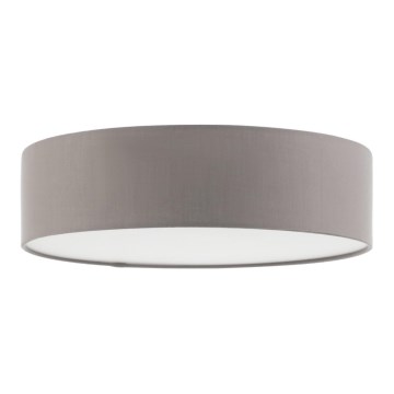 Eglo 55805 - LED plafonska svetiljka 1xE27/11W/230V prečnik 38 cm siva