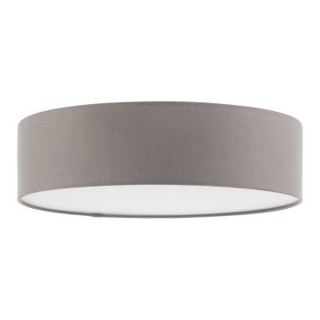 Eglo 56136 - LED stropno svetlo 2xE27/11W/230V prečnik 38 cm siva