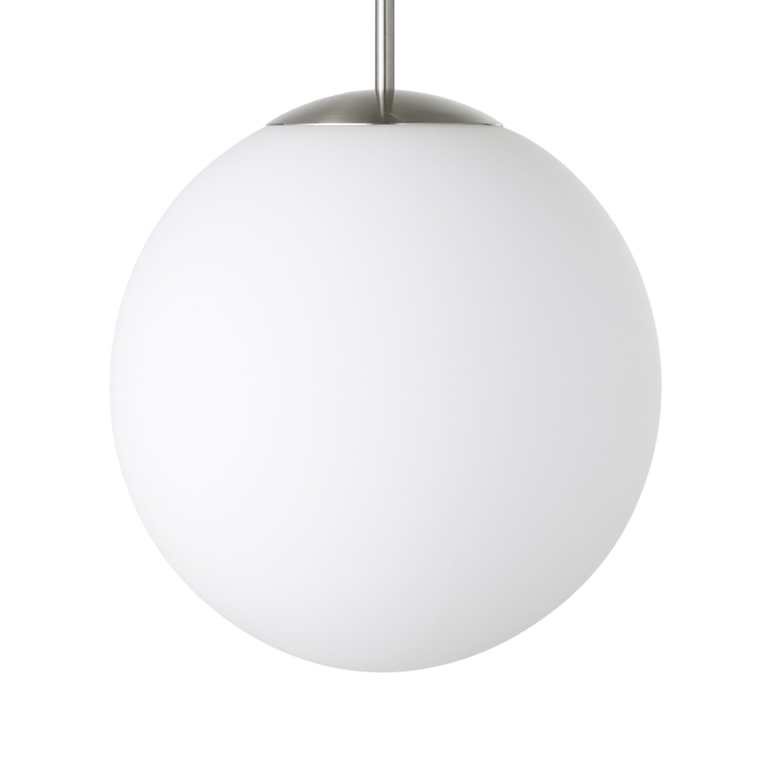 Eglo 63269 - Luster na sajli PIEDALE 1xE27/60W/230V prečnik 35 cm mat hrom