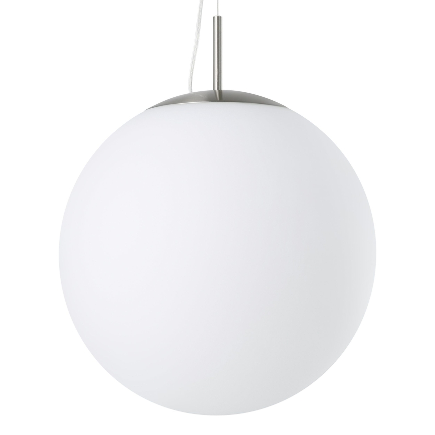 Eglo 63271 - Luster na sajli PIEDALE 1xE27/60W/230V, prečnik 43 cm, matni hrom