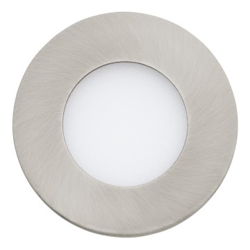 Eglo 64621 - LED ugradno svetlo FUEVA 1 PRO LED/2,7W/230V 3000K prečnik 8,5 cm matni hrom