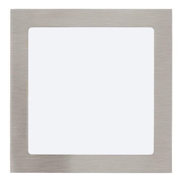 Eglo 64637 - LED ugradna plafonska svetiljka FUEVA 1 PRO LED/16W/230V 3000K 22,5x22,5 cm mat hrom