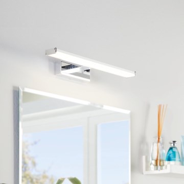 Eglo 74051 - LED kupatilsko osvetljenje za ogledalo GALENZANA LED/7,4W/230V 4000K 40 cm IP44 sjajni hrom