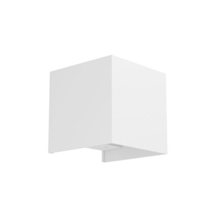 Eglo - LED prigušiva spoljašnje punjivo zidno svetlo sa senzorom pokreta i sumraka LED/2,2W/5V IP44 bela