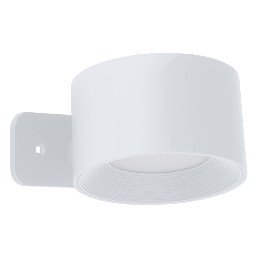 Eglo - LED prigušiva punjiva zidna lampa na dodir LED/5W/5V 2700/4000/6500K 2000 mAh bela