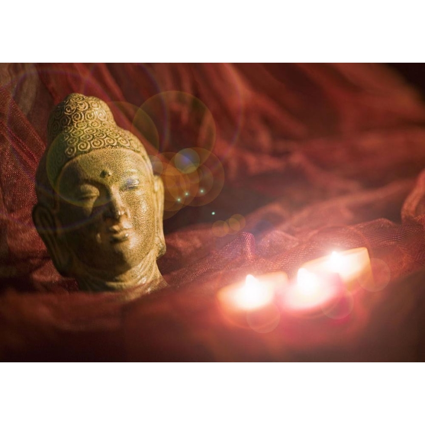 Eglo 75039 - LED osvetljena dekorativna slika BUDDHA 3xLED/0,02W/2xAA 30x45 cm