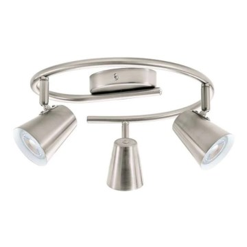 Eglo 75219 - LED spot svetlo TRAVALE 3xGU10/3W/230V mat hrom
