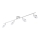 Eglo 75242 - LED spot svetlo ODERZO 3xLED/3,8W/230V sjajni hrom