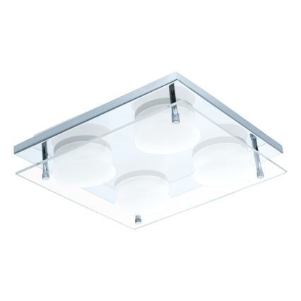 Eglo 75329 - LED plafonsko svetlo ABIOLA 4xLED/6W/230V sjajni hrom