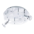 Eglo 75381 - LED RGBW prigušiva spot svetiljka CABO-C 4xGU10/4W/230V + daljinski upravljač