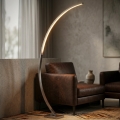 Eglo 75518 - LED prigušiva podna lampa na dodir VILLA FRANCA LED/19W/230V