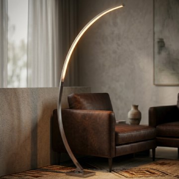 Eglo 75518 - LED prigušiva podna lampa na dodir VILLA FRANCA LED/19W/230V
