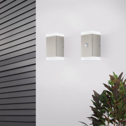 Eglo - LED spoljašnje zidno svetlo sa senzorom 2xGU10/4,6W/230V IP44