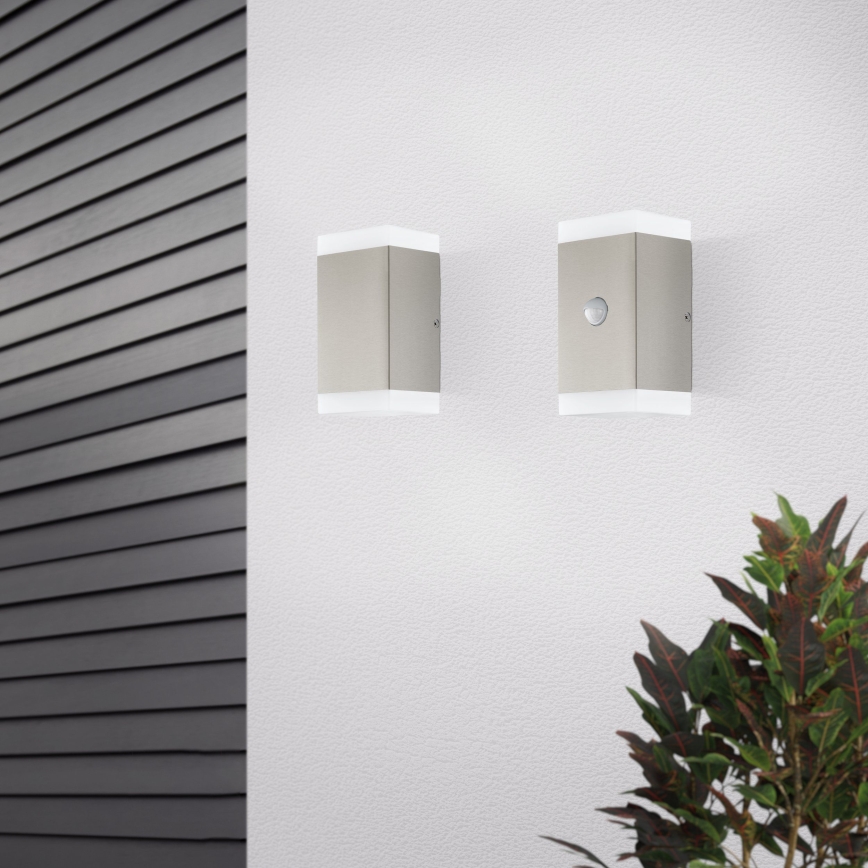 Eglo - LED spoljašnje zidno svetlo sa senzorom 2xGU10/4,6W/230V IP44