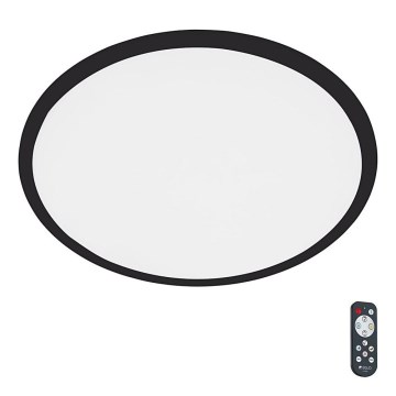 Eglo 75577 - prigušiva LED stropna svetiljka SALOBRENA-TW LED/32,5W/230V 2700-6500K prečnik 60 cm + daljinski upravljač