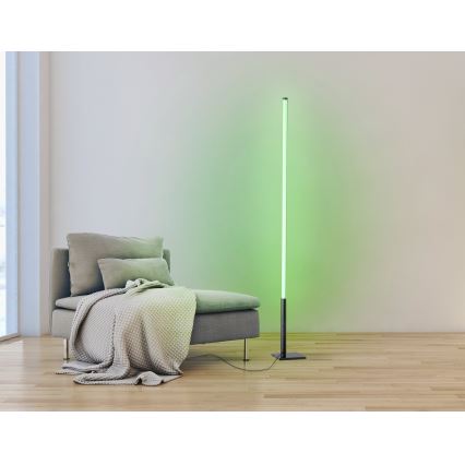 Eglo - LED RGB prigušiva stojeća lampa LED/13,5W/230V 2700-6500K + daljinski upravljač