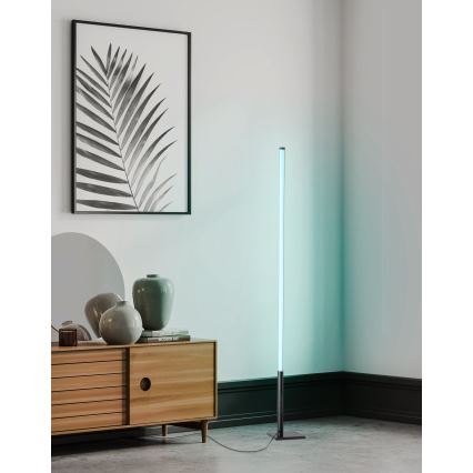 Eglo - LED RGB prigušiva stojeća lampa LED/13,5W/230V 2700-6500K + daljinski upravljač