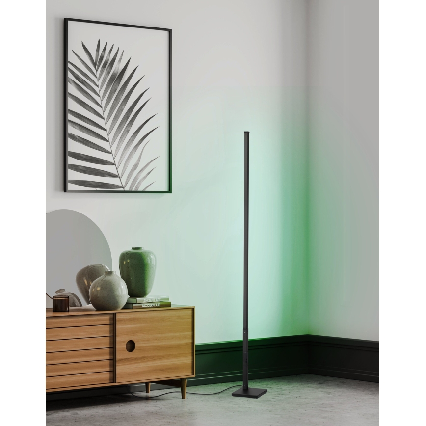 Eglo - LED RGB prigušiva stojeća lampa LED/13,5W/230V 2700-6500K + daljinski upravljač
