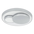 Eglo 75664 - LED plafonsko svetlo LEPRESO LED/19,5W/230V Ø 38,5 cm matni hrom