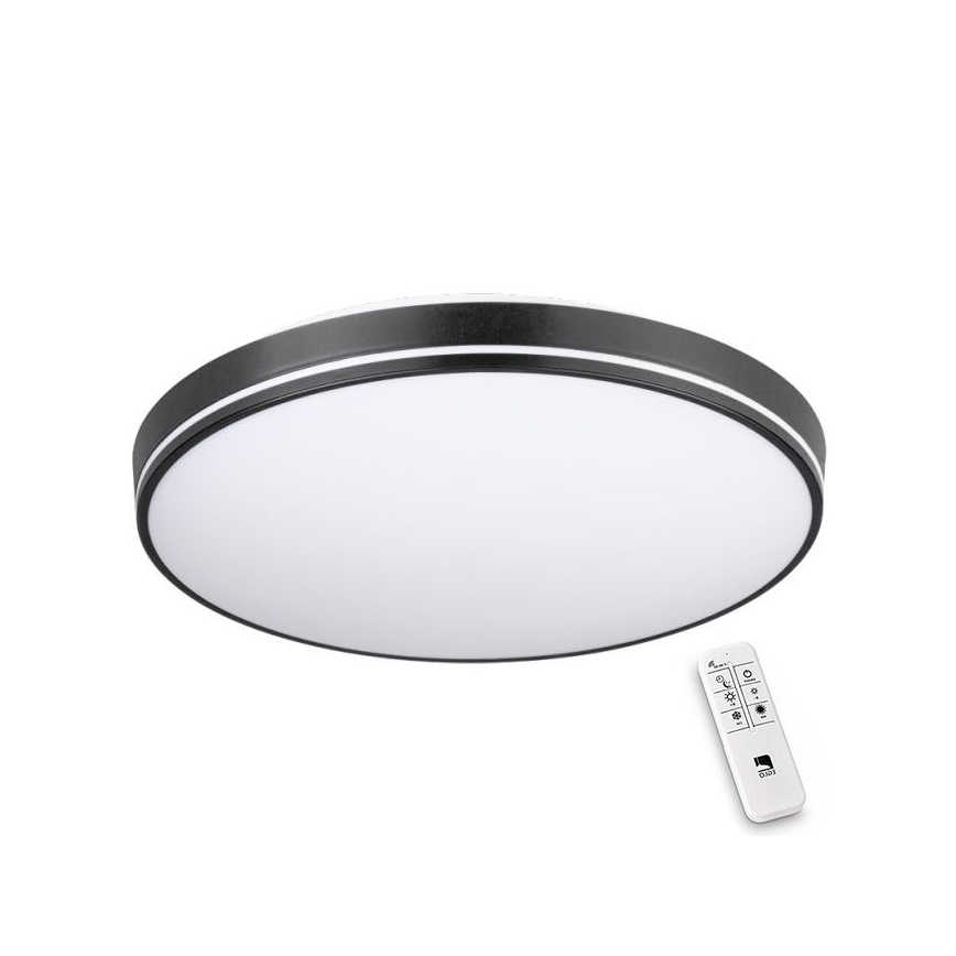 Eglo - LED prigušiva stropna svetiljka LED/22W/230V 3000-6500K + daljinski upravljač
