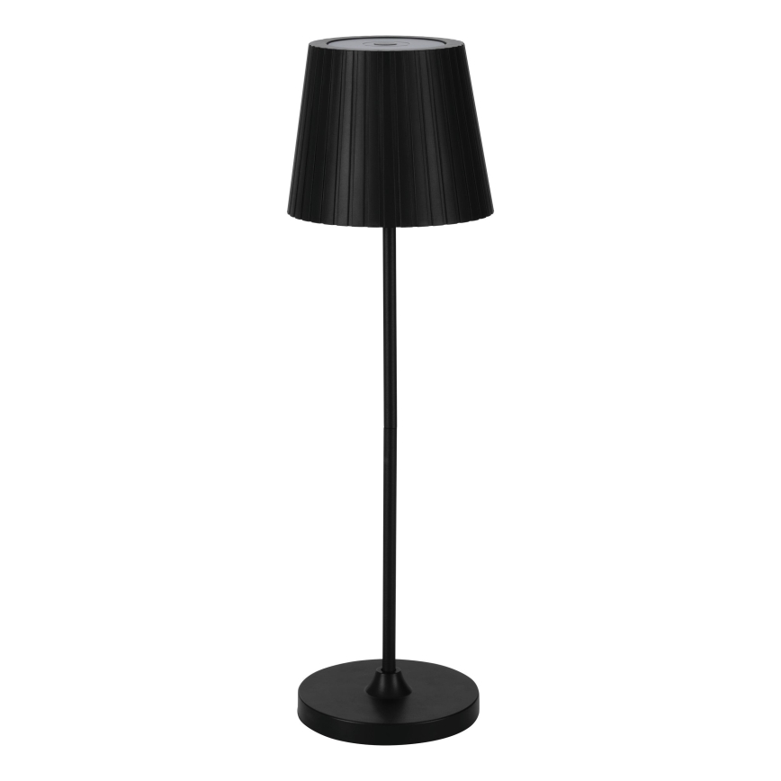 Eglo - LED prigušiva spoljna punjiva stona lampa LED/3,8W/5V 2400/3000/4000K 2000 mAh IP44 crna