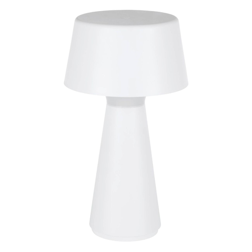 Eglo - prigušiva LED spoljašnja punjiva stona lampa LED/3W/5V 2200/3000/4000K 2000 mAh IP44 bela