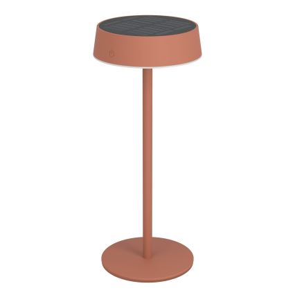 Eglo - LED prigušiva solarna punjiva stona lampa na dodir LED/3W/5V 3000-6000K 1800 mAh IP44 narandžasta