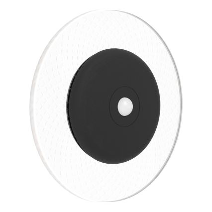 Eglo - LED RGBW prigušiva punjiva zidna svetiljka sa senzorom pokreta i sumraka LED/5V 2000 mAh crna + daljinski upravljač