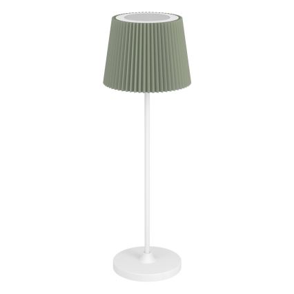 Eglo - LED prigušiva dodirna punjiva stona lampa LED/3,8W/5V 2400/3000/4000K 2000 mAh bela/zelena