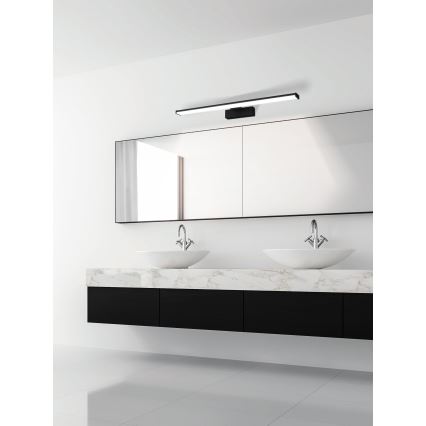Eglo 780431 - LED osvetljenje za kupatilsko ogledalo BETETA LED/11W/230V 60 cm IP44 crna