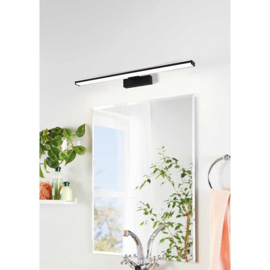 Eglo 780431 - LED osvetljenje za kupatilsko ogledalo BETETA LED/11W/230V 60 cm IP44 crna