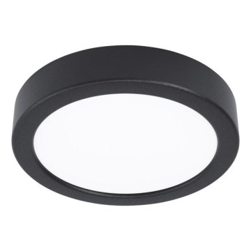 Eglo 78675 - LED plafonjera FUEVA LED/11W/230V Ø 16 cm crna