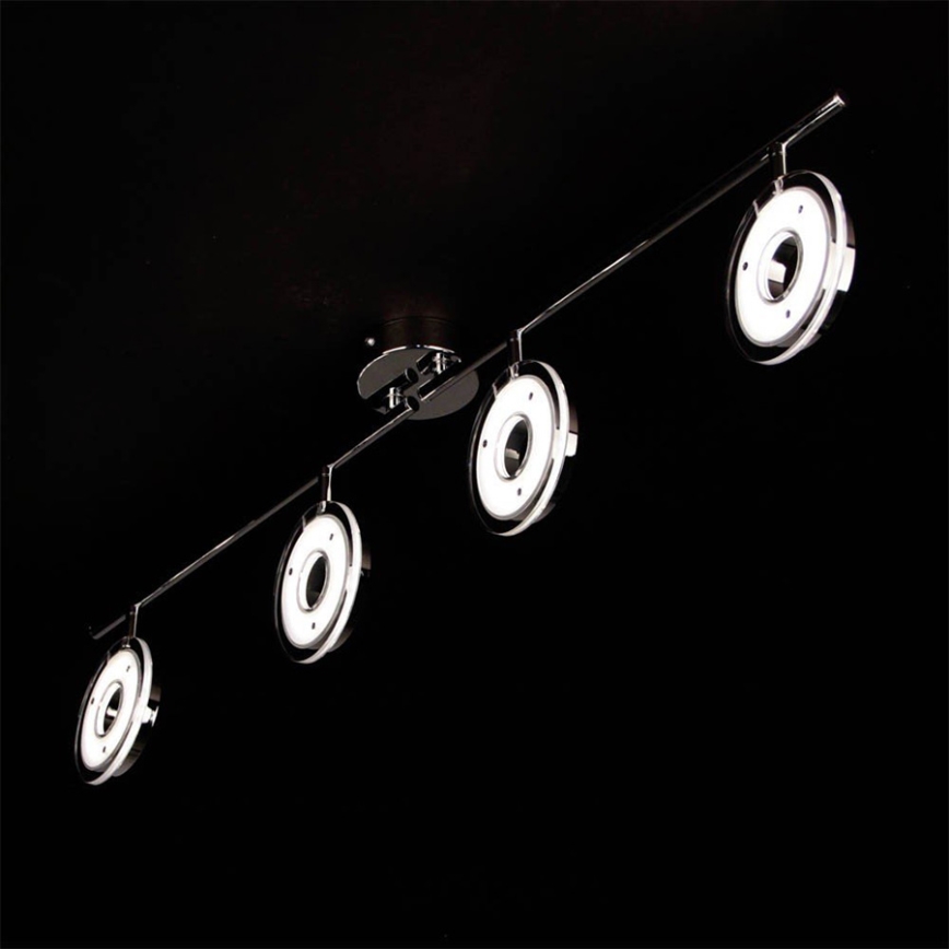 Eglo 78684 - LED spot svetlo DORNES 4xLED/4,5W/230V sjajni hrom