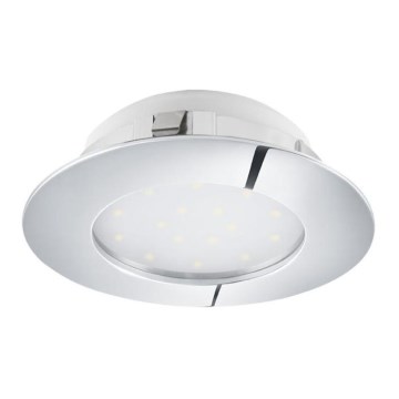 Eglo 78748 - LED prigušiva ugradna plafonska svetiljka PINEDA LED/12W/230V sjajni hrom