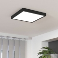 Eglo 78815 - LED plafonsko svetlo FUEVA LED/20,5W/230V 28,5x28,5 cm crna
