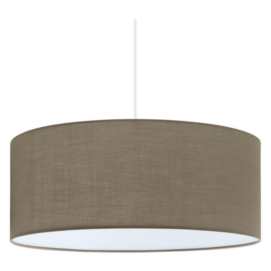 Eglo 79068 - Luster na sajli SITIA 3xE27/60W/230V braon