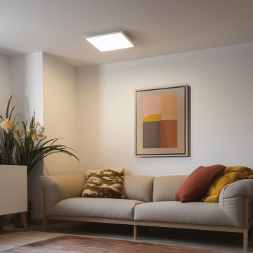 Eglo 79323 - Prigušiva LED plafonska svetiljka SALOBRENA LED/25W/230V 4000K 45x45 cm bela