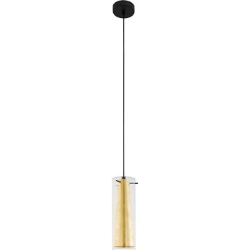 Eglo 79342 - Luster na sajli PINTO GOLD 1xE27/40W/230V u zlatnoj boji