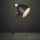 Eglo 79378 - Stona lampa MAREPERLA 1xE27/60W/230V crna
