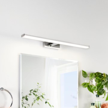 Eglo 79533 - LED osvetljenje za kupatilsko ogledalo SARNOR LED/11W/230V 60 cm IP44 sjajni hrom
