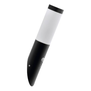 Eglo 79544 - Spoljno zidno svetlo sa senzorom MONTALLEGRO 1xE27/15W/230V IP44 crna