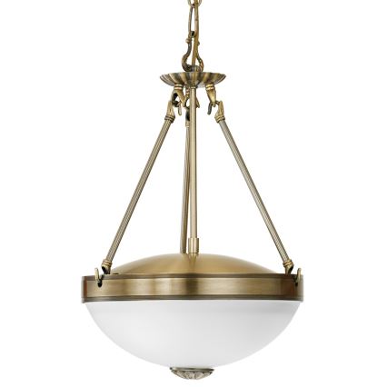 EGLO - Luster na lancu 2xE27/60W/230V bronzan