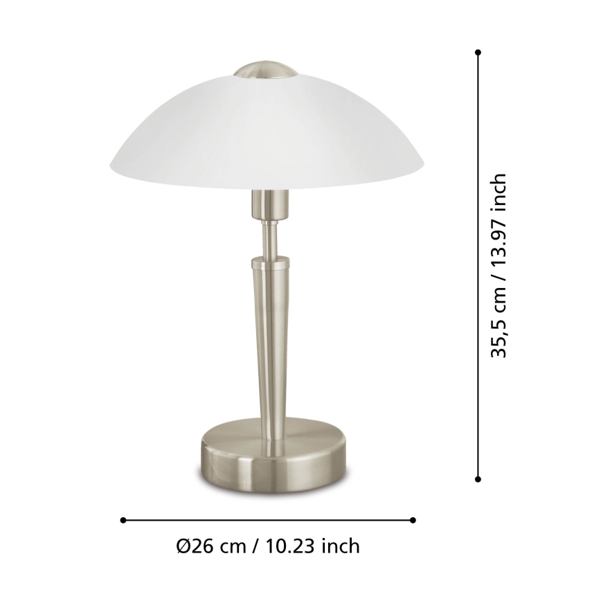 Eglo - Prigušiva stona lampa 1xE14/40W/230V