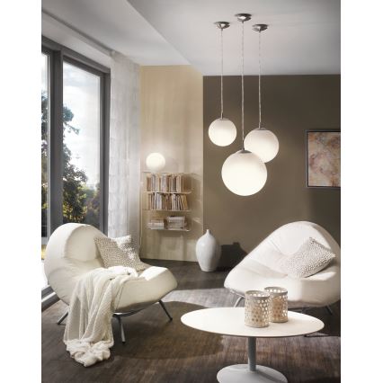 EGLO - Luster na sajli 1xE27/60W/230V, prečnika 20 cm