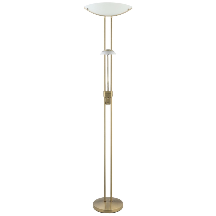 EGLO - Prigušiva podna lampa BAYA 1xR7s/230W + 1xG9/33W bronza