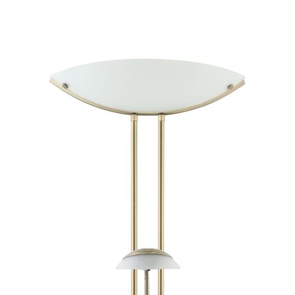 EGLO - Prigušiva podna lampa BAYA 1xR7s/230W + 1xG9/33W bronza